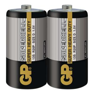 GP Batteries GP Zinkouhlíková baterie GP Supercell R20 (D) fólie 1011402000
