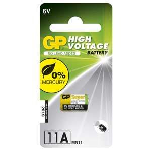 GP Batteries GP Alkalická speciální baterie GP 11AF, blistr 1021001111