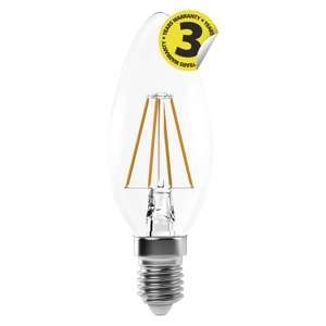 EMOS LED žárovka Filament Candle 4W E14 teplá bílá 1525281200