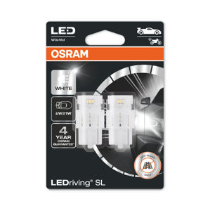 OSRAM LED W21W 7505DWP-02B 6000K 12V 2,8W W3x16d