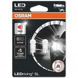OSRAM LED W5W 2825DRP-02B RED 12V 1W W2,1x9,5d 4062172150316
