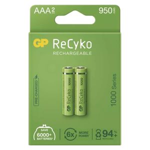 Emos GP Nabíjecí baterie GP ReCyko+ 1000 HR03 (AAA), krabička 1032122100