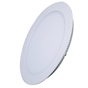 Solight LED mini panel, podhledový, 6W, 400lm, 3000K, tenký, kulatý, bílý WD101