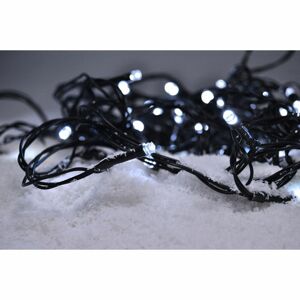 Solight LED vánoční řetěz, 500 LED, 50m, přívod 5m, IP44, bílá 1V05-W