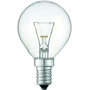TES-LAMP žárovka 40W /E14 čirá svíčka Čirá