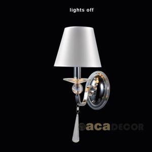 ACA LIGHTING CZECH s.r.o. ACA Lighting Textile nástěnné svítidlo AD90041W