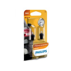 Philips Bax 8,5d/2 black. 12598B2