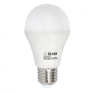 Tesla BL270930-4 LED žárovka BULB E27 9W 230V 806lm 3000K Teplá bílá 160° Eco Label Teplá bílá