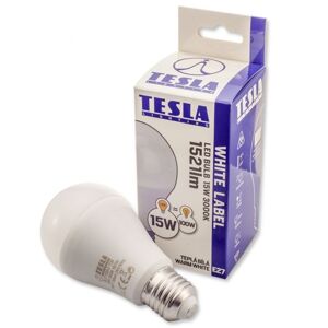 TESLA - LED žárovka BULB E27, 15W, 230V, 1521lm, 20 000h, 3000K teplá bílá, 240st. BL271530-2