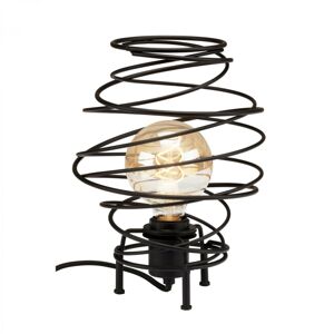 BRILONER Stolní lampa, pr. 21 cm, max. 60 W, černá BRI 7870-015
