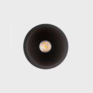 KOHL LIGHTING KOHL-Lighting NOON zapuštěné svítidlo s rámečkem pr.83 mm černá 38° 7 W  CRI 80 3000K 1.10V