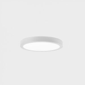 KOHL LIGHTING KOHL-Lighting DISC SLIM stropní svítidlo pr. 145 mm bílá 12 W CRI 80 4000K PUSH