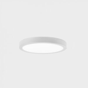 KOHL LIGHTING KOHL-Lighting DISC SLIM stropní svítidlo pr. 225 mm bílá 24 W CRI 80 3000K PUSH