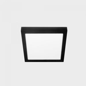 KOHL LIGHTING KOHL-Lighting DISC SLIM SQ stropní svítidlo 90x90 mm černá 6 W CRI 80 4000K Non-Dimm