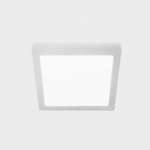 KOHL LIGHTING KOHL-Lighting DISC SLIM SQ stropní svítidlo 145x145 mm bílá 12 W CRI 80 3000K 1.10V