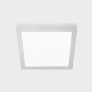KOHL LIGHTING KOHL-Lighting DISC SLIM SQ stropní svítidlo 225x225 mm bílá 24 W CRI 80 3000K 1.10V