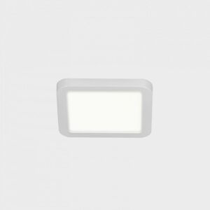 KOHL LIGHTING KOHL-Lighting DISC SLIM SQ zapuštěné svítidlo s rámečkem 145x145 mm bílá 12 W CRI 80 3000K Non-Dimm