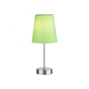 PAUL NEUHAUS LEUCHTEN DIREKT Stolní lampa, zelená, 1x E14, stínidlo, šňůrový vypínač