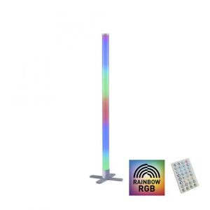 PAUL NEUHAUS LEUCHTEN DIREKT LED stojací svítidlo, stříbrná barva, ideální párty osvětlení, RGB, stmívatelné, dálkový ovladač RGB