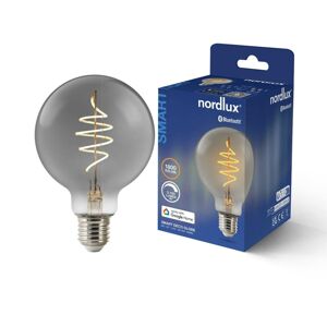 NORDLUX Smart E27 G95 1800K LED žárovka kouřová 2280162747
