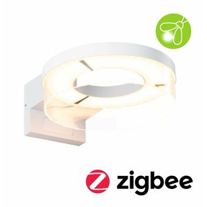 PAULMANN LED venkovní nástěnné svítidlo Smart Home Zigbee 3.0 Capea pohybové čidlo neláká hmyz IP44 231mm CCT 12,5W 230V bílá hliník