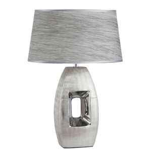 RABALUX CZ Svítidla s.r.o. Rabalux stolní lampa Leah E27 1x MAX 40W stříbrná 4388
