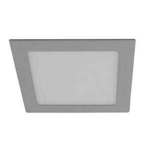 HEITRONIC LED Panel LYON 170mm 12W hranaté stříbrná stmívatelné 230V AC 3000K 500162