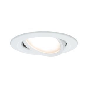 PAULMANN Vestavné svítidlo LED Nova kruhové 1x6,5W bílá mat výklopné 934.48 P 93448